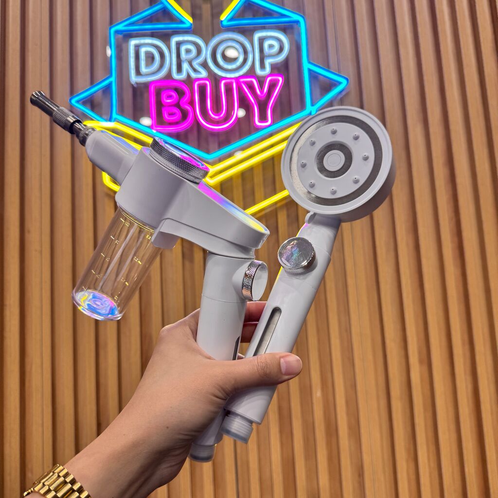 Bộ Vòi Hoa Sen Tăng Áp & lọc nước POLOUSASP Devil Supercharged Gun, kèm xịt vệ sinh. - Ảnh 9