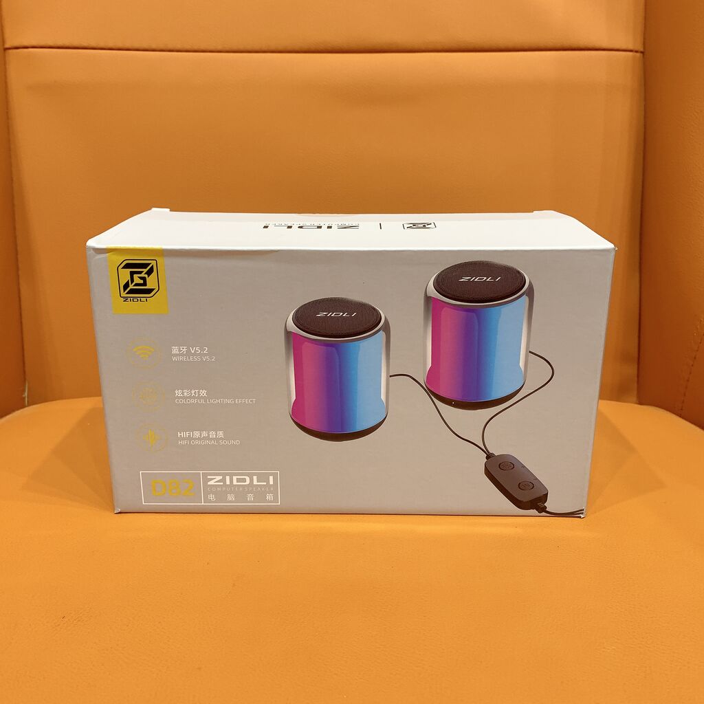 Cặp Loa Bluetooth Zidli D82 – Âm Thanh Đỉnh Cao, Ánh Sáng Rực Rỡ - Ảnh 4