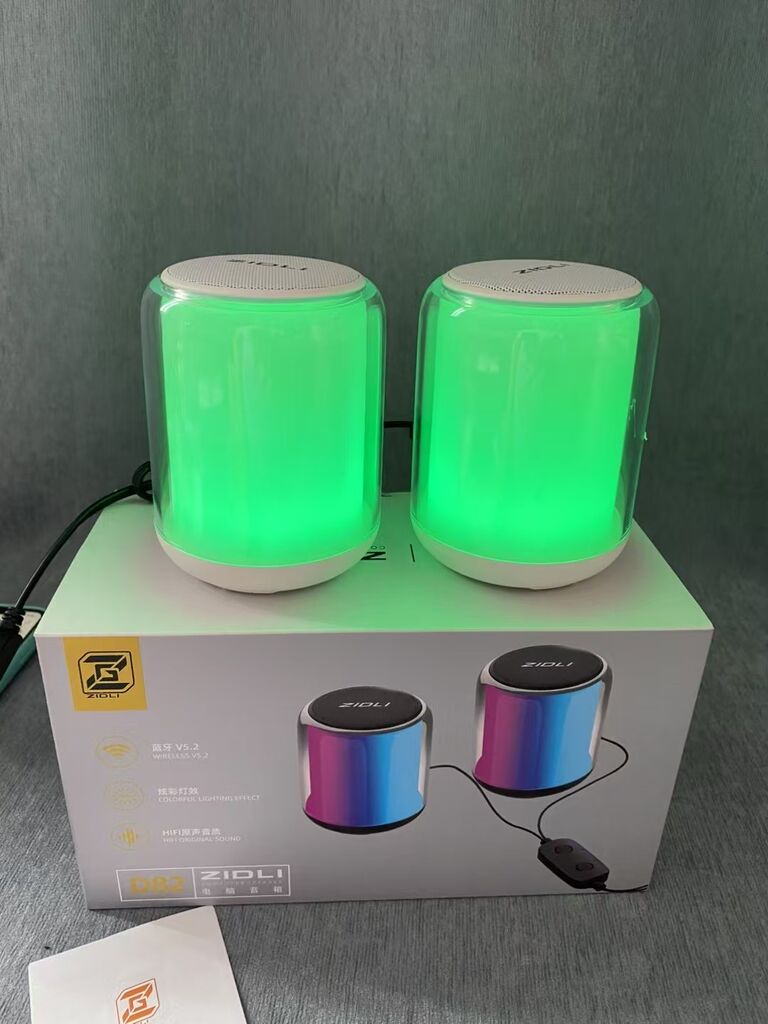 Cặp Loa Bluetooth Zidli D82 – Âm Thanh Đỉnh Cao, Ánh Sáng Rực Rỡ