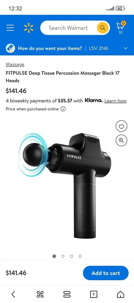 Súng Massage Cầm Tay FITPULSE, hàng Amazon Mỹ ( hàng tồn, dính tay, lỗi pin ko bao sống chết) - Ảnh 2