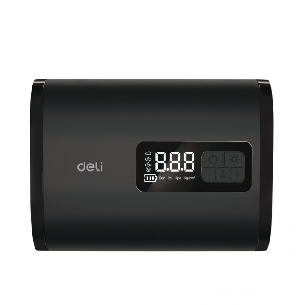 Máy bơm hơi không dây Deli DL880190, bơm ô tô,  xe đạp, xe máy … - Ảnh 5