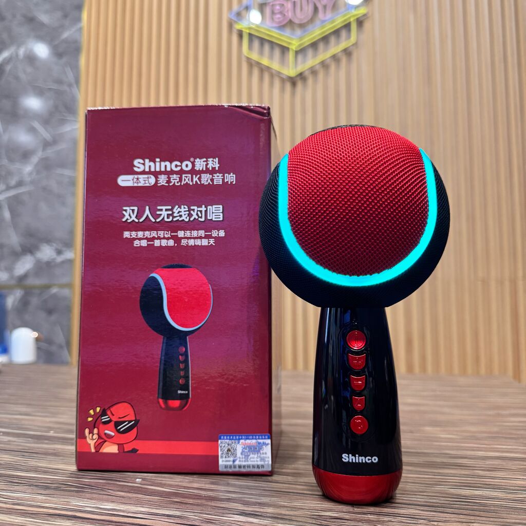 Micro hát Karaoke Bluetooth hãng Shinco D32