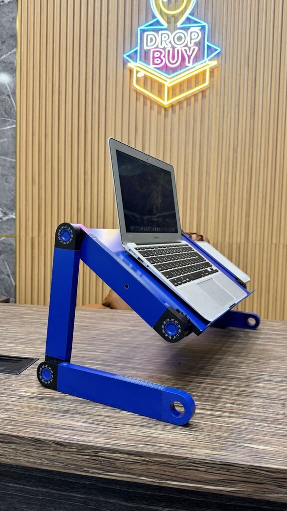 Bàn laptop di động RAINBEAN ( hàng Amazon ) , kèm bàn kê chuột , có thể gập gọn - Ảnh 3