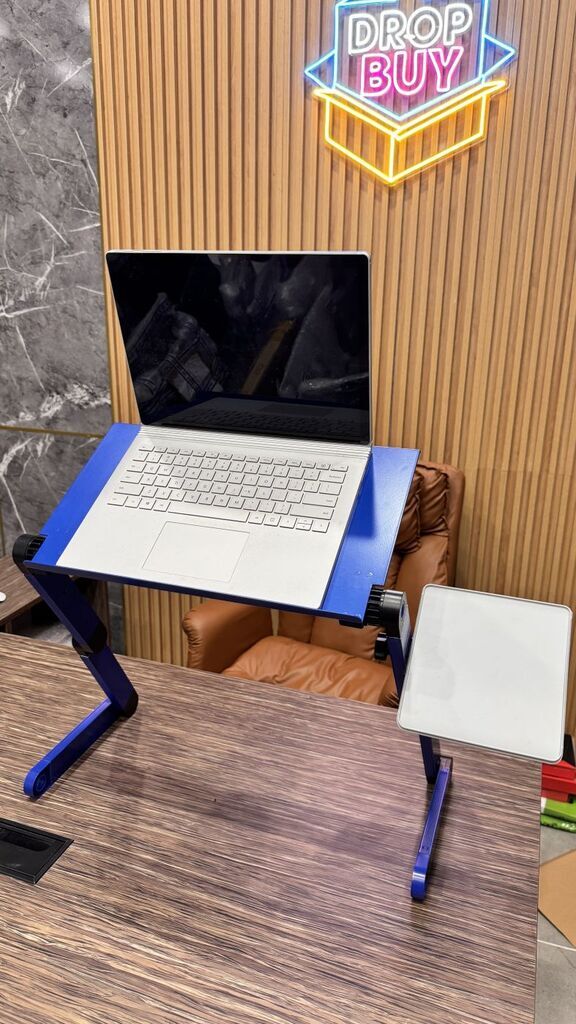 Bàn laptop di động RAINBEAN ( hàng Amazon ) , kèm bàn kê chuột , có thể gập gọn - Ảnh 7