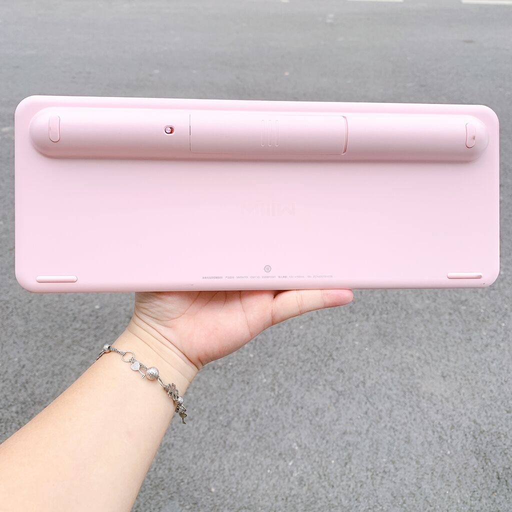 Bàn phím không dây Bluetooth hãng Xiaomi MIIIW Keyboard Air 85 MWXKT01 ( Pink ) - Ảnh 4