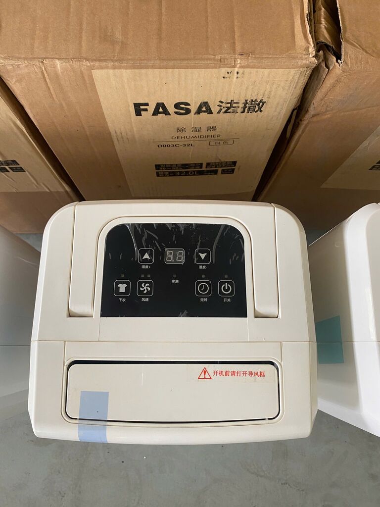 Máy hút ẩm 32L Lít hãng FASA( có sấy quần áo ) - vỏ hơi ố vàng - Ảnh 3