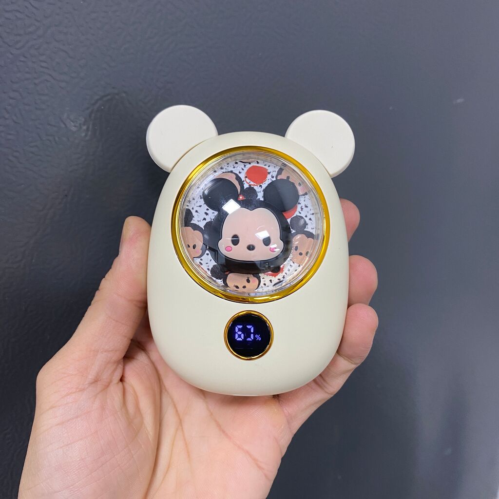 Pin Dự Phòng 20.000mAh (khả dụng 10k) sạc nhanh 20W PPS/PD Disney Tsum, liền cáp (màu ngẫu nhiên) - Ảnh 10