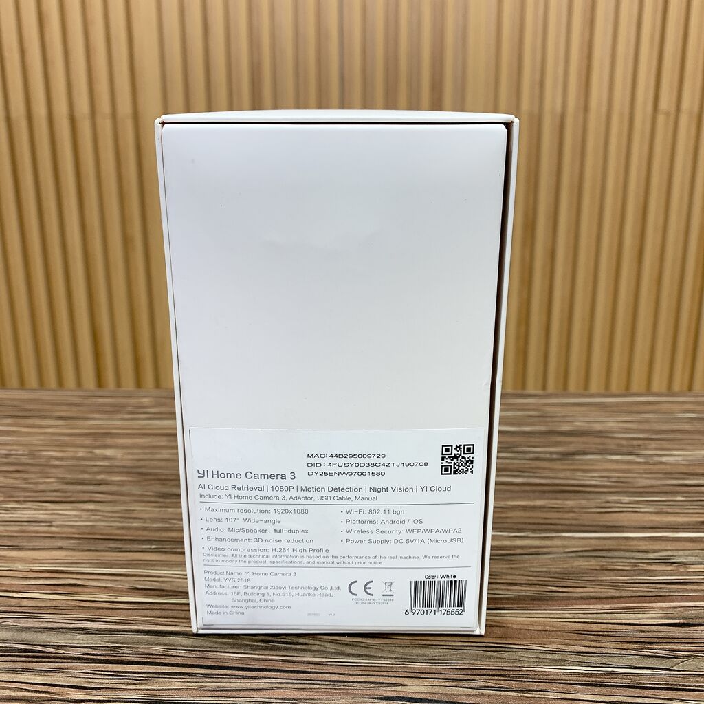 Camera Wifi Xiaomi Yi 1080p Home Camera 3 - bản quốc tế, nâng cấp đáng tiền - Ảnh 3
