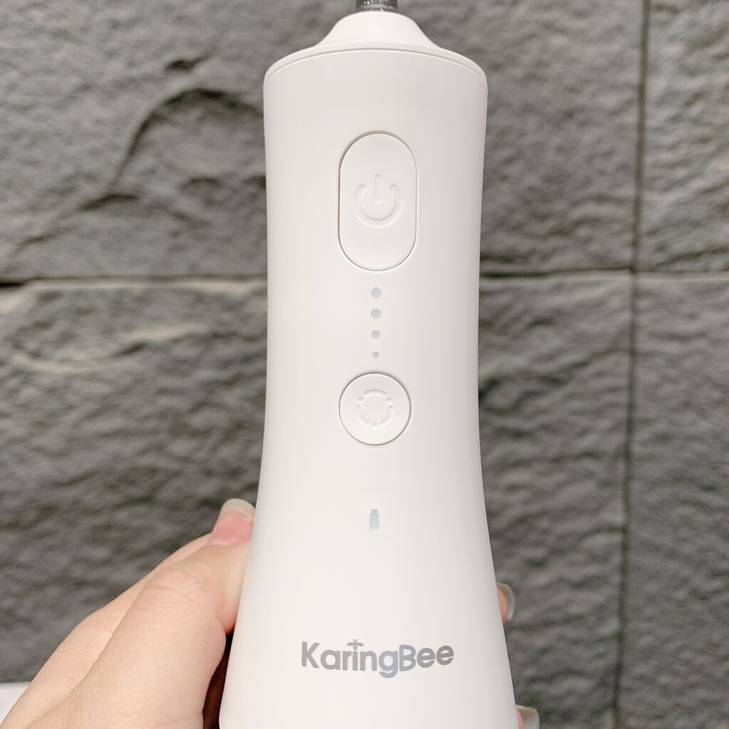 Tăm nước WI hãng KaringBee ( Hàn Quốc ), kháng nước IPX7, bình chứa lớn 300ml,.đầu phun xoay 360 độ - Ảnh 7
