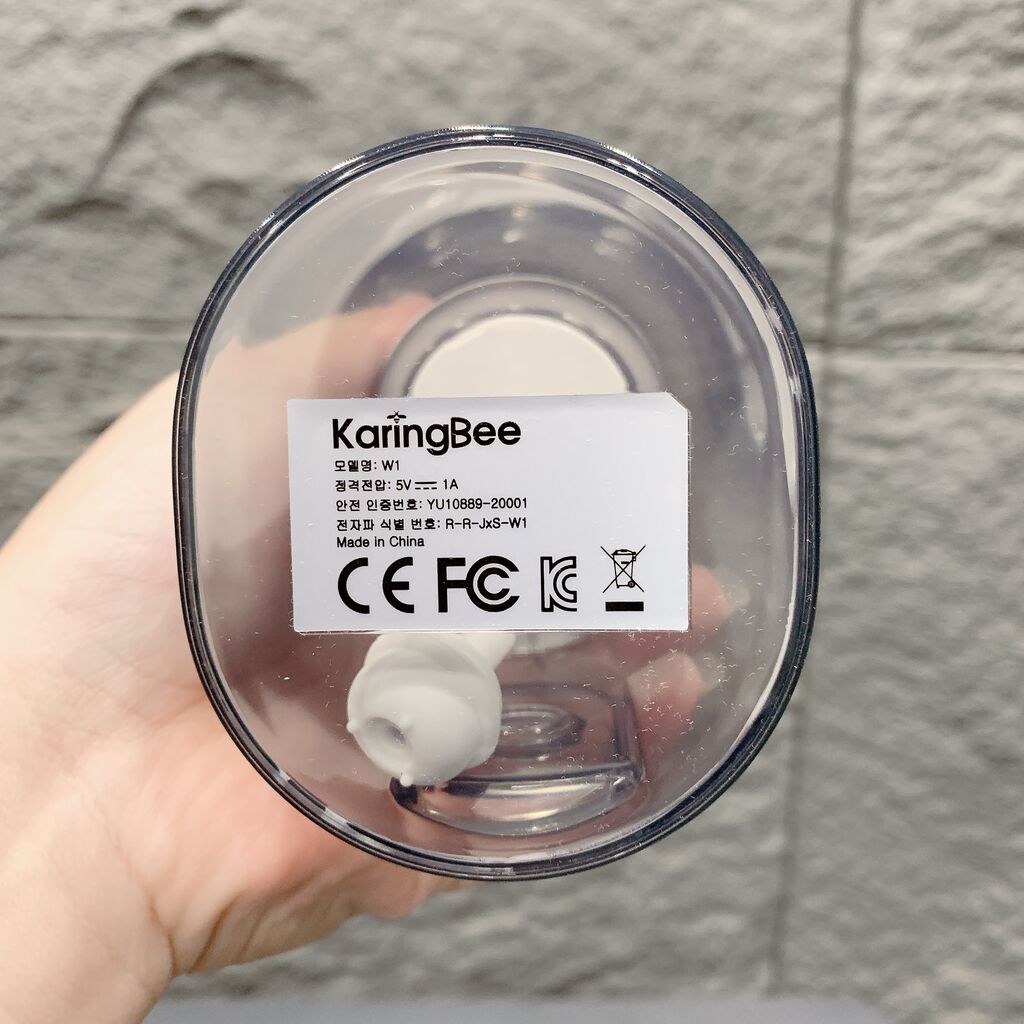 Tăm nước WI hãng KaringBee ( Hàn Quốc ), kháng nước IPX7, bình chứa lớn 300ml,.đầu phun xoay 360 độ - Ảnh 9
