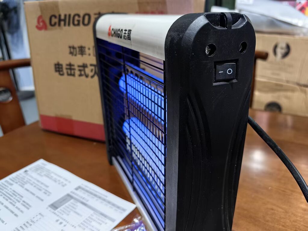 Đèn bắt muỗi vỉ điện hãng CHIGO / NANJIREN, cỡ vừa, tiết kiệm điện - Ảnh 8