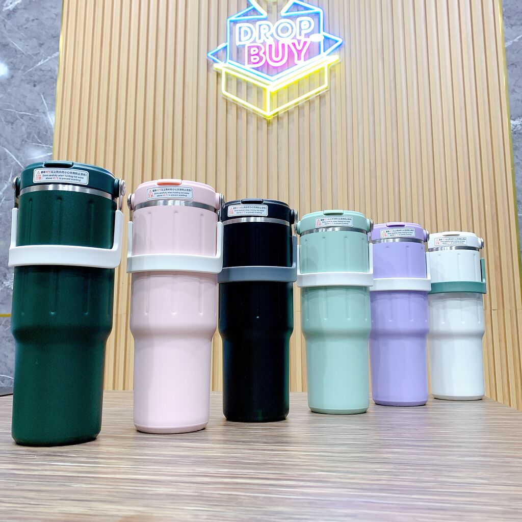Ly / Cốc Giữ Nhiệt 900ml hãng Gopop ( hàng Amazon Mỹ ) - Ảnh 2