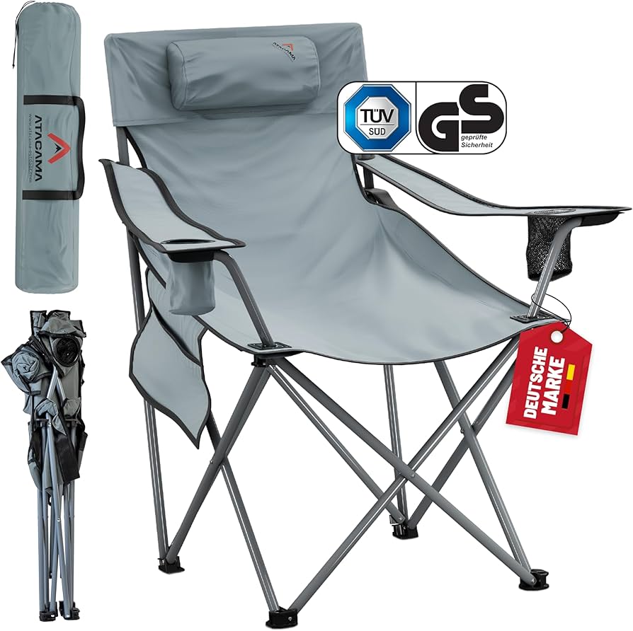 Ghế xếp dã ngoại Atacama chính hãng - thương hiệu Đức , câu cá, camping… - Ảnh 3