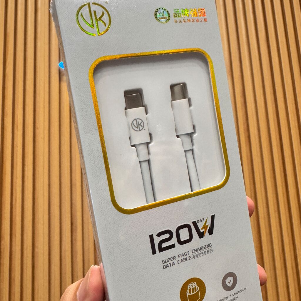 Cáp C to C hãng VK 120W - 102C - Ảnh 3