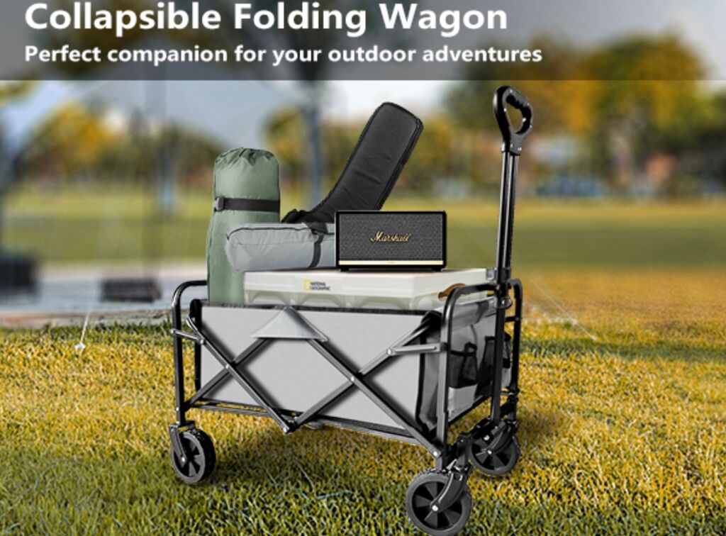 {Order giao 9/5} Xe kéo gấp gọn đa năng SAILARY ( hàng Amazon Mỹ )  - Ảnh 6