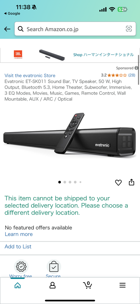 Loa Soundbar bluetooth Evatronic / Deffanic (thuộc Taotronics ) công suất 50w - Ảnh 10