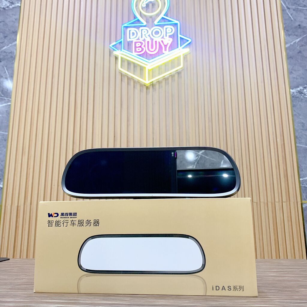 Camera hành trình gương iDAS-D+ Wonder Careway, có cam lùi, gắn sim 4G