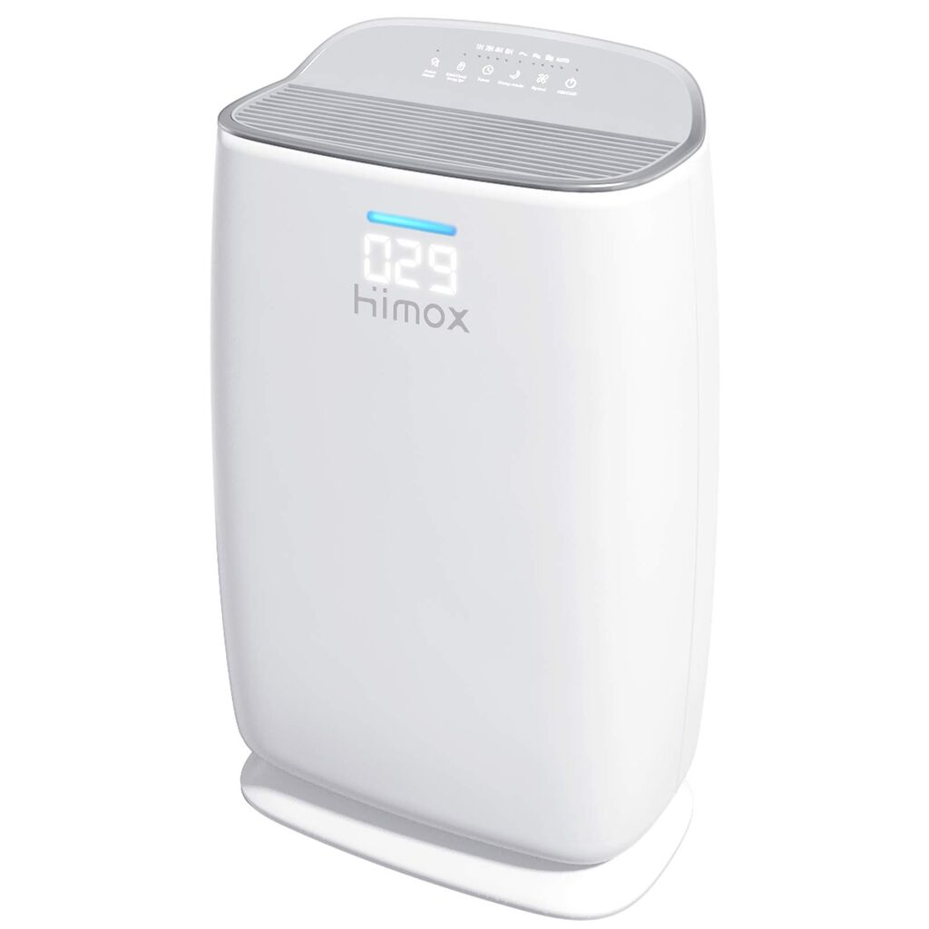 Máy lọc không khí HIMOX H04 – lõi HEPA & Carbon khử mùi, lọc bụi mịn, hàng Amazon - Ảnh 10