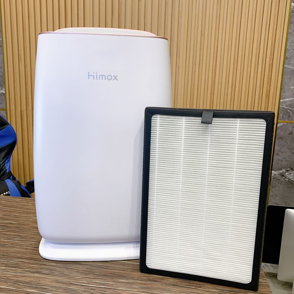 Máy lọc không khí HIMOX H04 – lõi HEPA & Carbon khử mùi, lọc bụi mịn, hàng Amazon - Ảnh 2