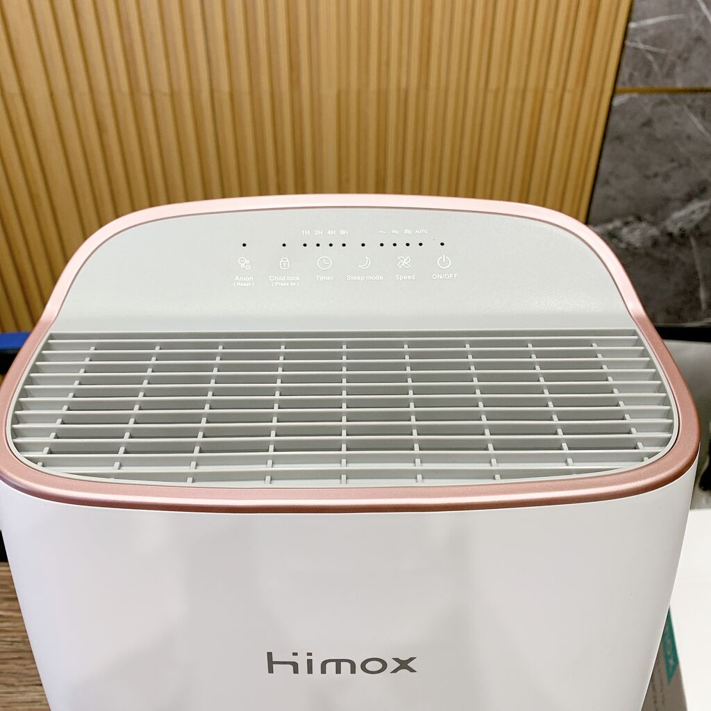 Máy lọc không khí HIMOX H04 – lõi HEPA & Carbon khử mùi, lọc bụi mịn, hàng Amazon - Ảnh 9
