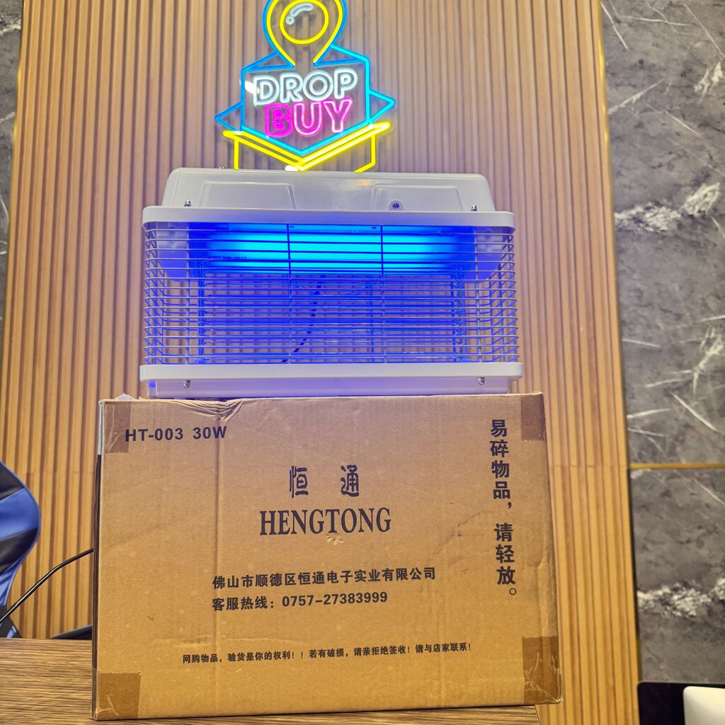 Đèn bắt muỗi HENGTONG HT-003 30W – loại cỡ lớn 40cm, sử dụng vỉ điện giật