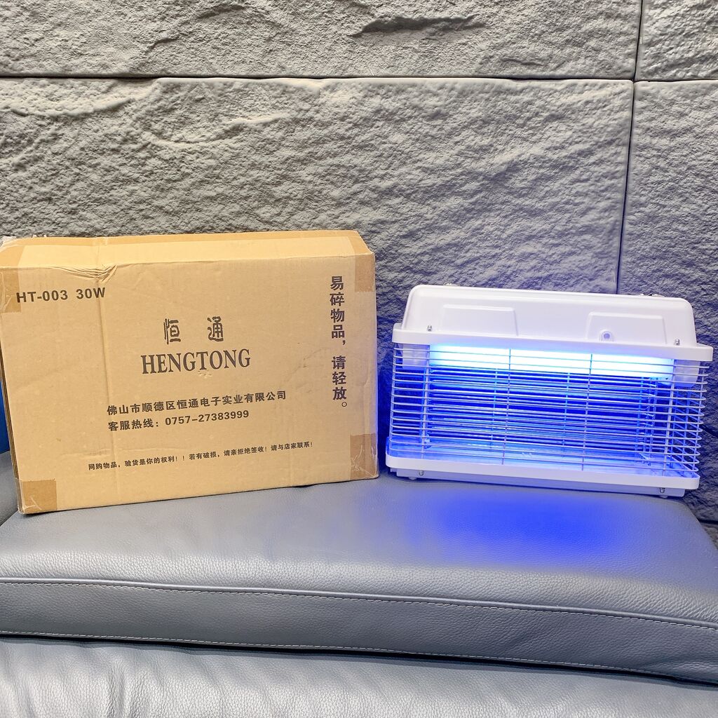 Đèn bắt muỗi HENGTONG HT-003 30W – loại cỡ lớn 40cm, sử dụng vỉ điện giật - Ảnh 2
