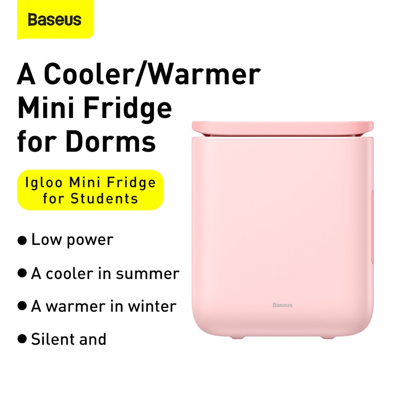 Tủ Lạnh Mini Baseus 6L Igloo, Làm mát/ làm ấm