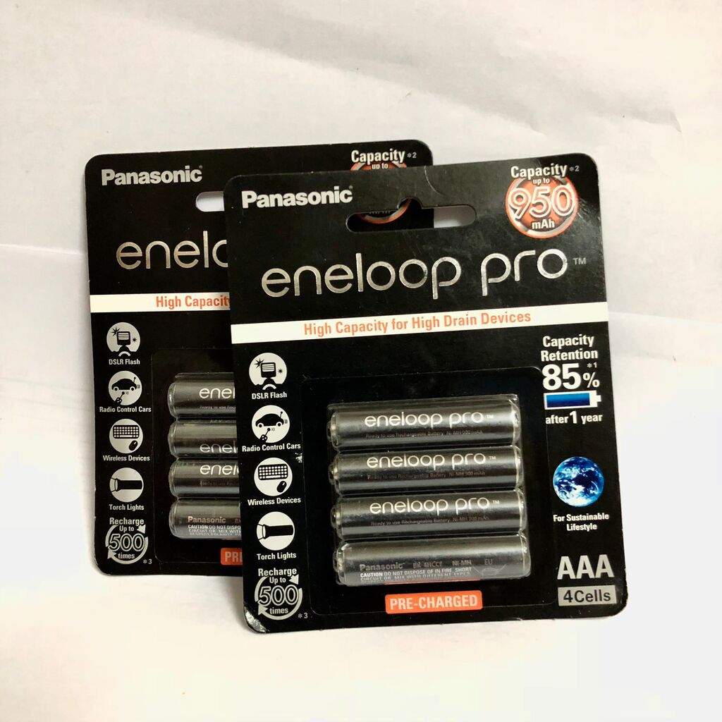 {Order giao 20/6} Pin sạc Panasonic Eneloop AA / AAA Rechargable Battery (Vỉ 4 viên) - Ảnh 3
