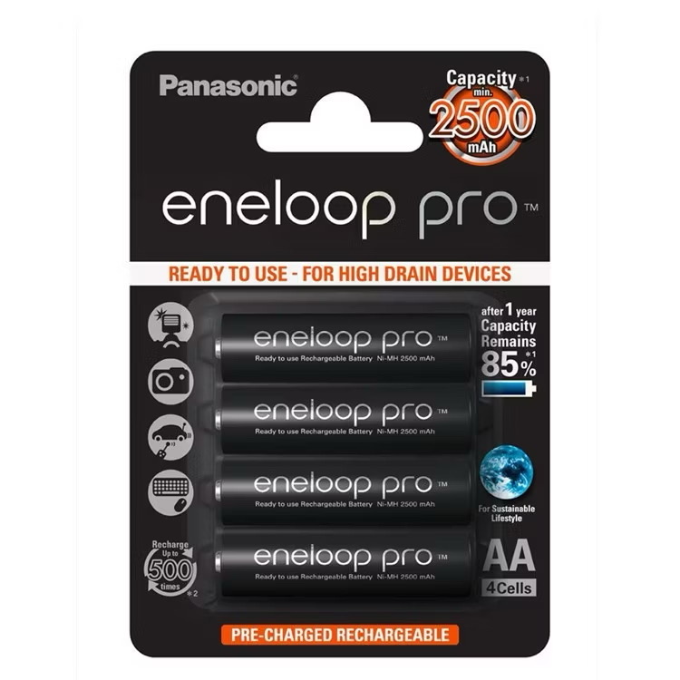 {Order giao 20/6} Pin sạc Panasonic Eneloop AA / AAA Rechargable Battery (Vỉ 4 viên)