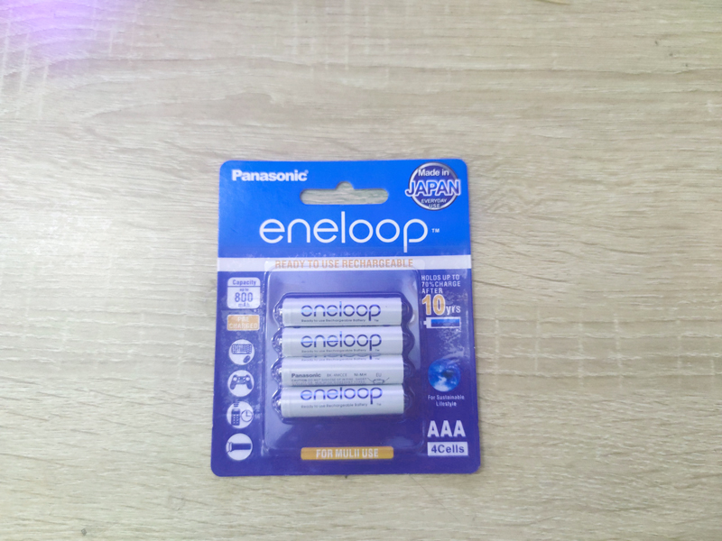 {Order giao 20/6} Pin sạc Panasonic Eneloop AA / AAA Rechargable Battery (Vỉ 4 viên) - Ảnh 6