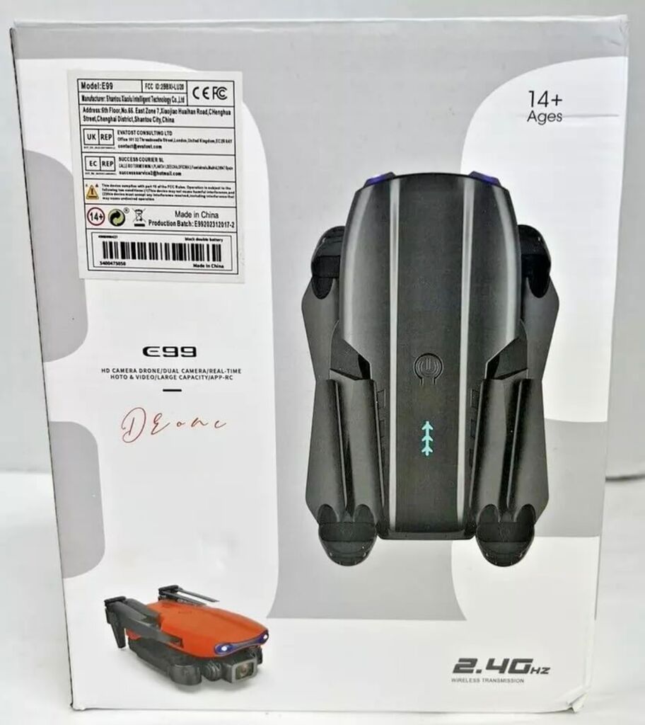  Máy bay Flycam E99 Drone, 3 Pin rời, quay phim chụp ảnh ( hàng Amazon ) - Ảnh 3