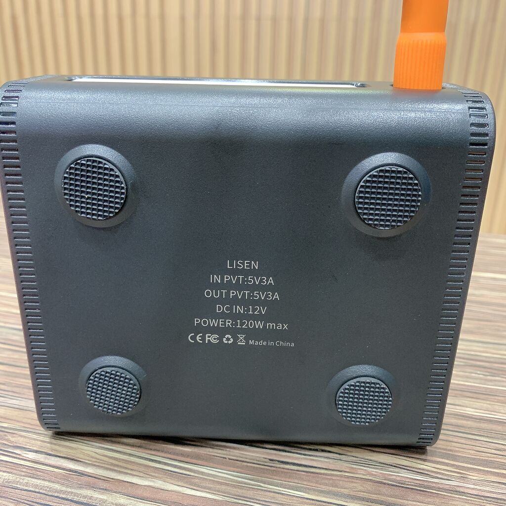 Máy bơm lốp LISEN, công suất lớn 120W, tích pin, cổng sạc Type C - Ảnh 7