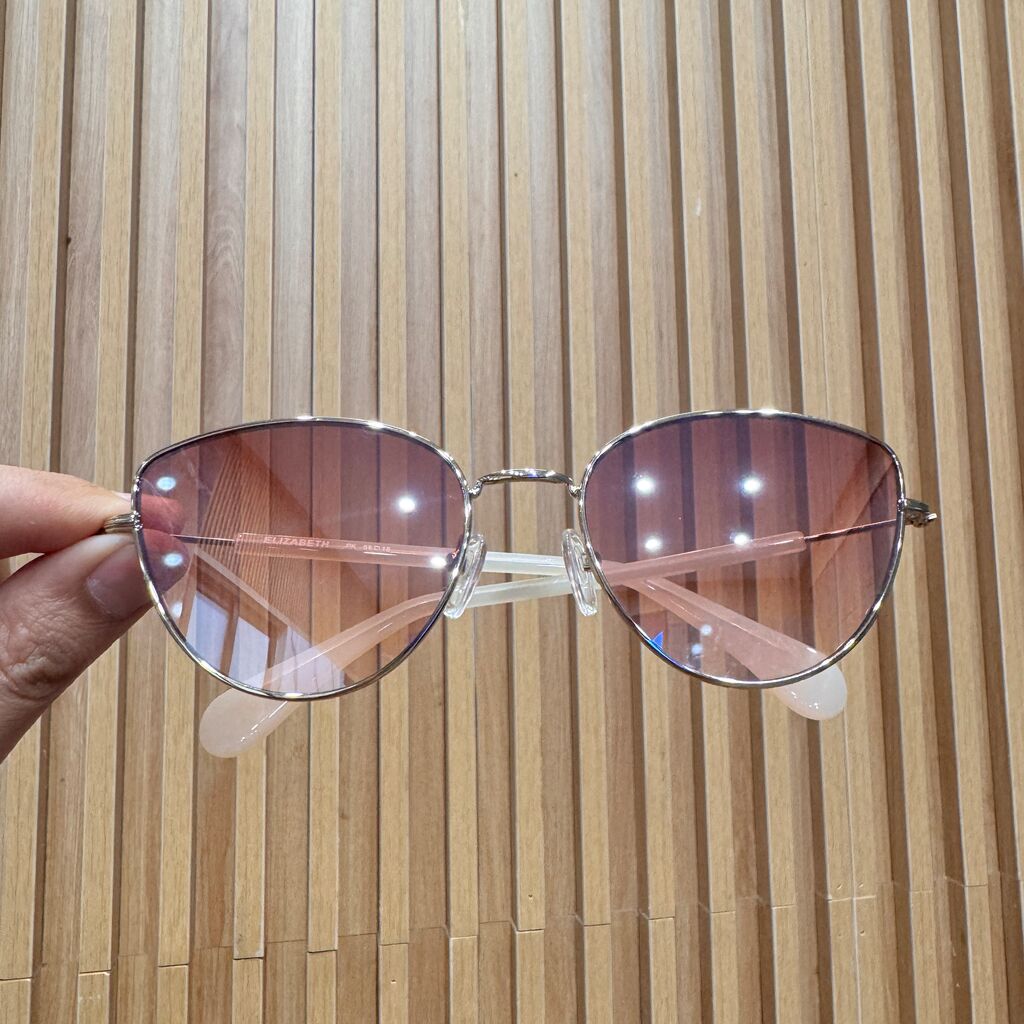 Kính râm nữ Elizabeth 608448 mắt mèo, tròng hồng ( ko hộp )
