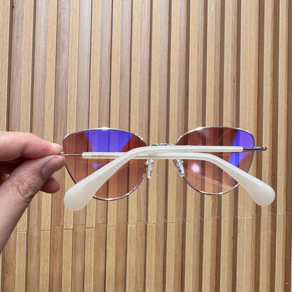 Kính râm nữ Elizabeth 608448 mắt mèo, tròng hồng ( ko hộp ) - Ảnh 2