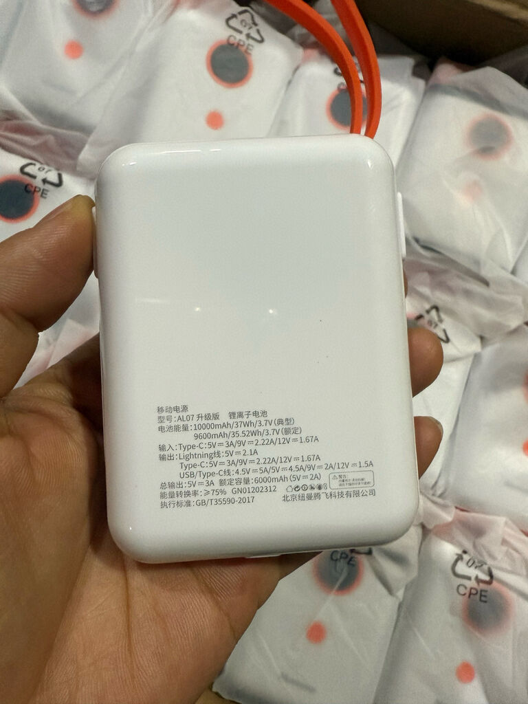 Pin dự phòng kèm sạc không dây 10.000mAh AL07