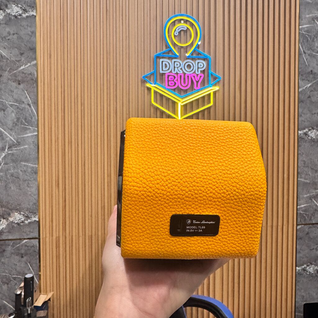 Loa Bluetooth Torino Lamborghini TL89 – Da Nappa, Logo mạ vàng 18K, có TWS, CS 20W - Ảnh 3