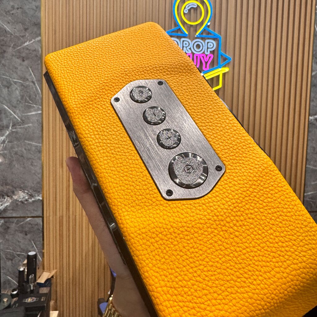 Loa Bluetooth Torino Lamborghini TL89 – Da Nappa, Logo mạ vàng 18K, có TWS, CS 20W - Ảnh 2