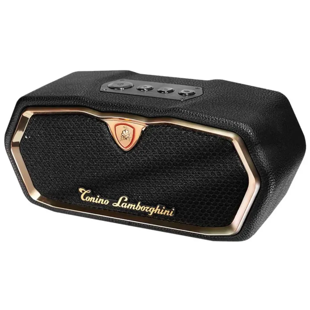Loa Bluetooth Torino Lamborghini TL89 – Da Nappa, Logo mạ vàng 18K, có TWS, CS 20W - Ảnh 5