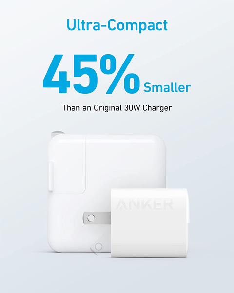 Củ sạc nhanh 33W ANKER A2331, 1 cổng Type C + 1 cổng USB ( bản F ) - Ảnh 7