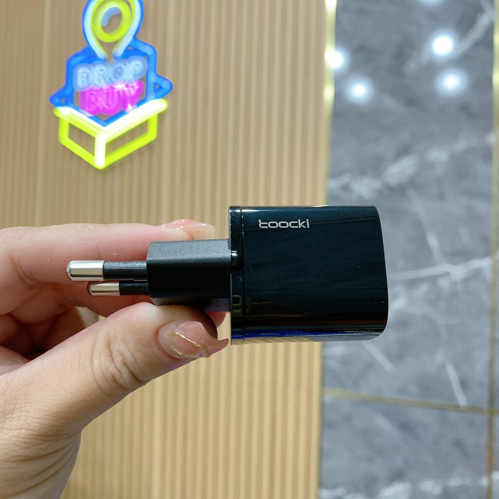 Củ sạc nhanh Toocki 33W GaN USB-C + USB-A - Ảnh 7