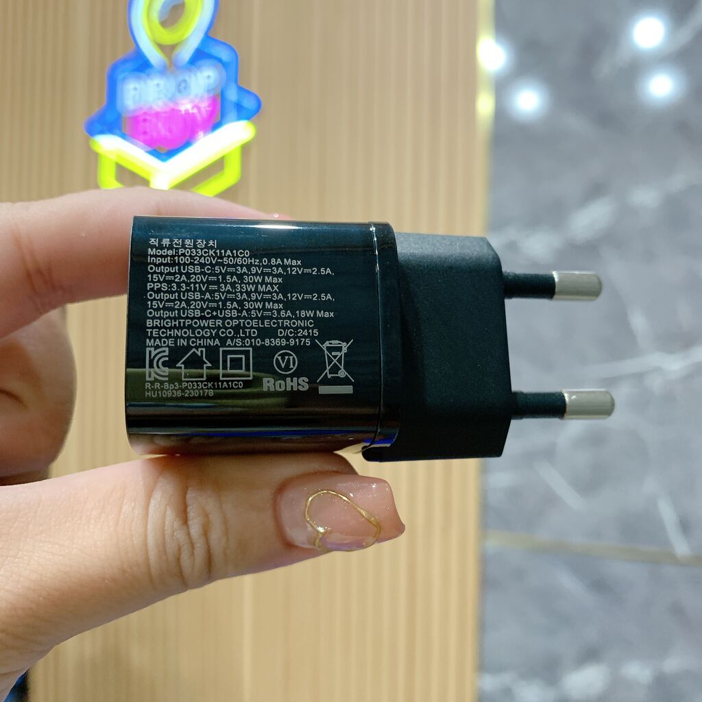 Củ sạc nhanh Toocki 33W GaN USB-C + USB-A - Ảnh 9
