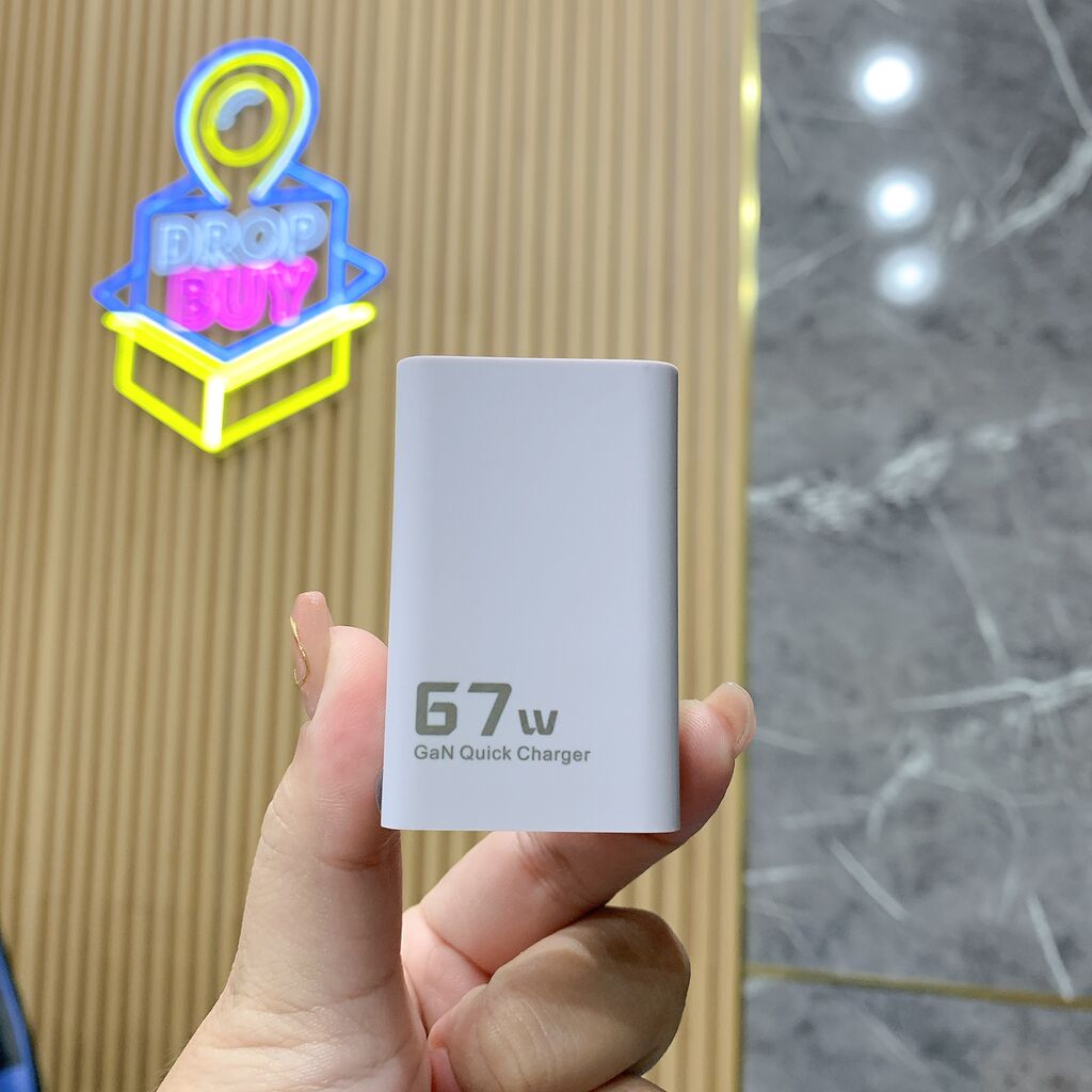 Củ sạc nhanh GaN TOOCKI 67W – 3 cổng (2 USB-C + 1 USB-A) - Ảnh 3