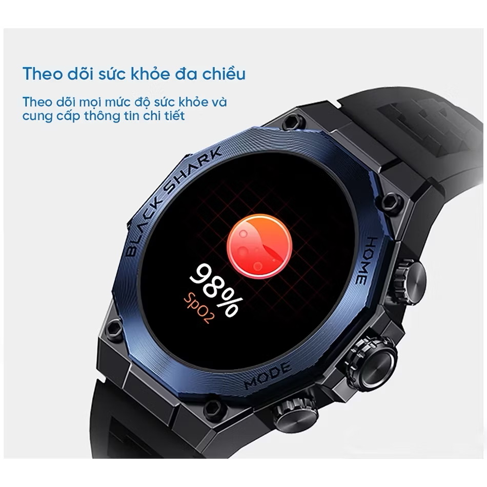 {Order giao 10/8} Đồng hồ thông minh Xiaomi Black Shark S1 Pro, có chat GPT - Ảnh 5