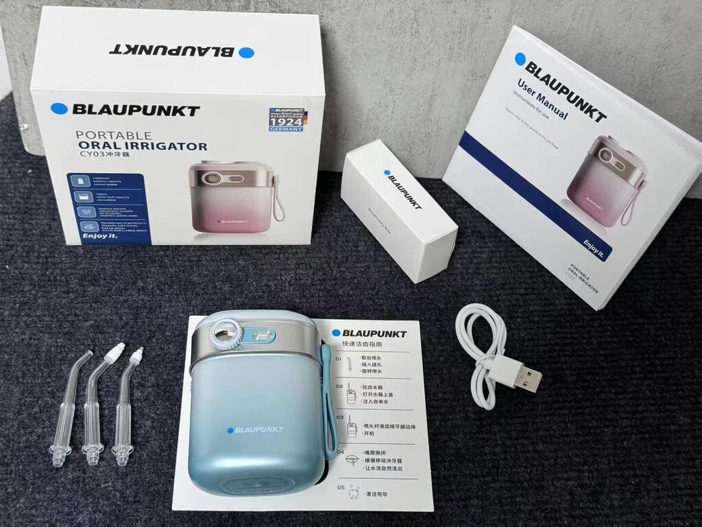 {Order giao 15/8} Máy tăm nước cầm tay BLAUPUNKT ( Đức ) - Ảnh 5