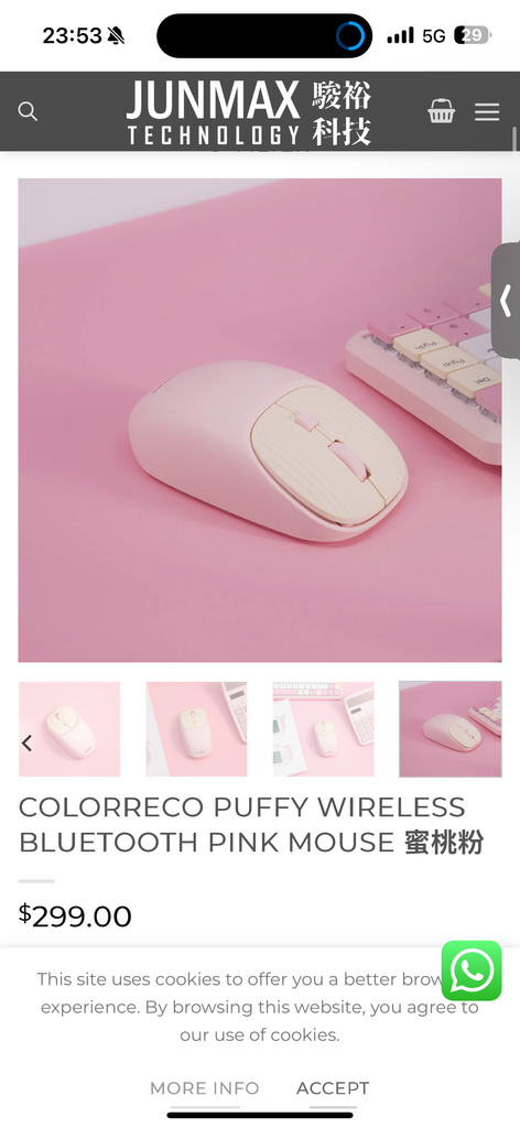  Chuột Sạc Không Dây Hai Chế Độ ColorReco MB10, Bluetooth + USB 2.4G - Ảnh 4