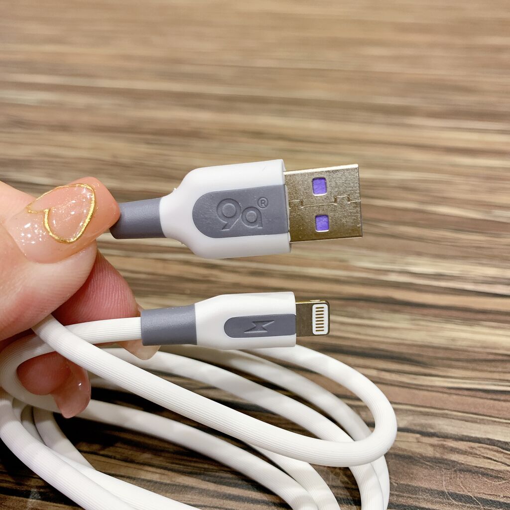 Cáp sạc iPhone hãng 9A, model V90, USB to Lightning - Ảnh 8