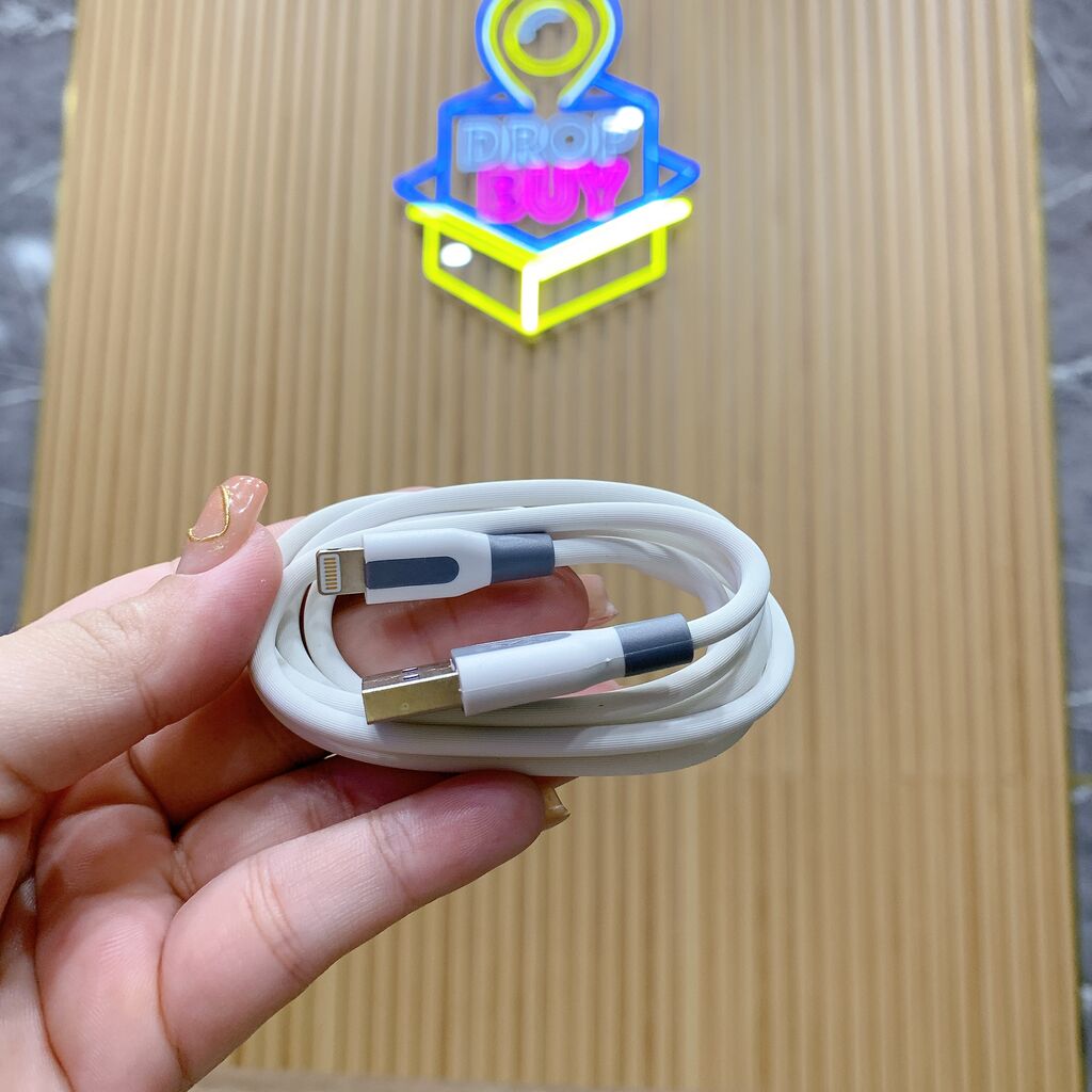 Cáp sạc iPhone hãng 9A, model V90, USB to Lightning - Ảnh 10