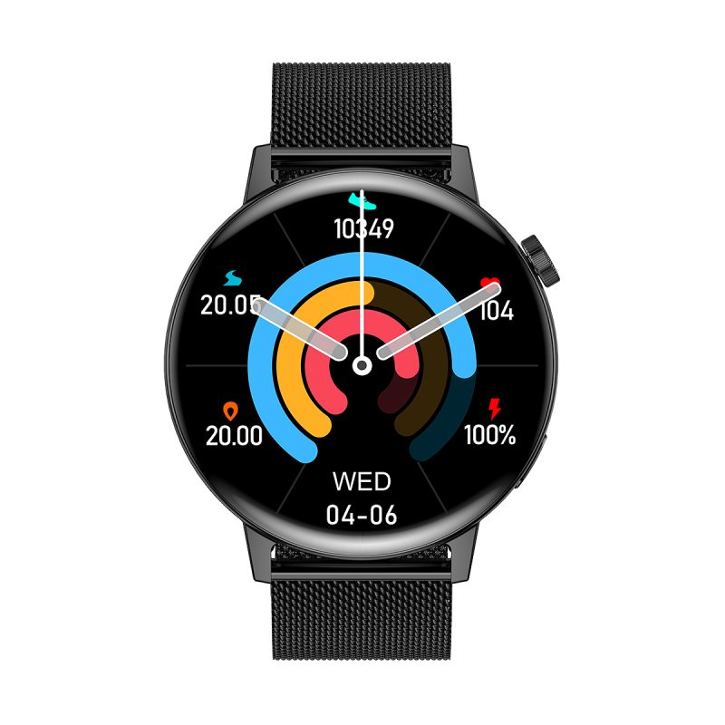 Đồng hồ thông minh Microwear GT3 Mini, đo huyết áp, nghe gọi điện thoại, đọc thông báo App