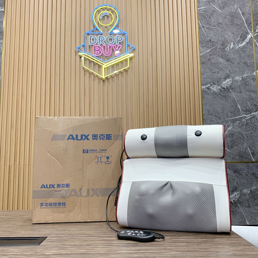 Gối massage đa băng hãng AUX AB01 - D, bi đá nóng