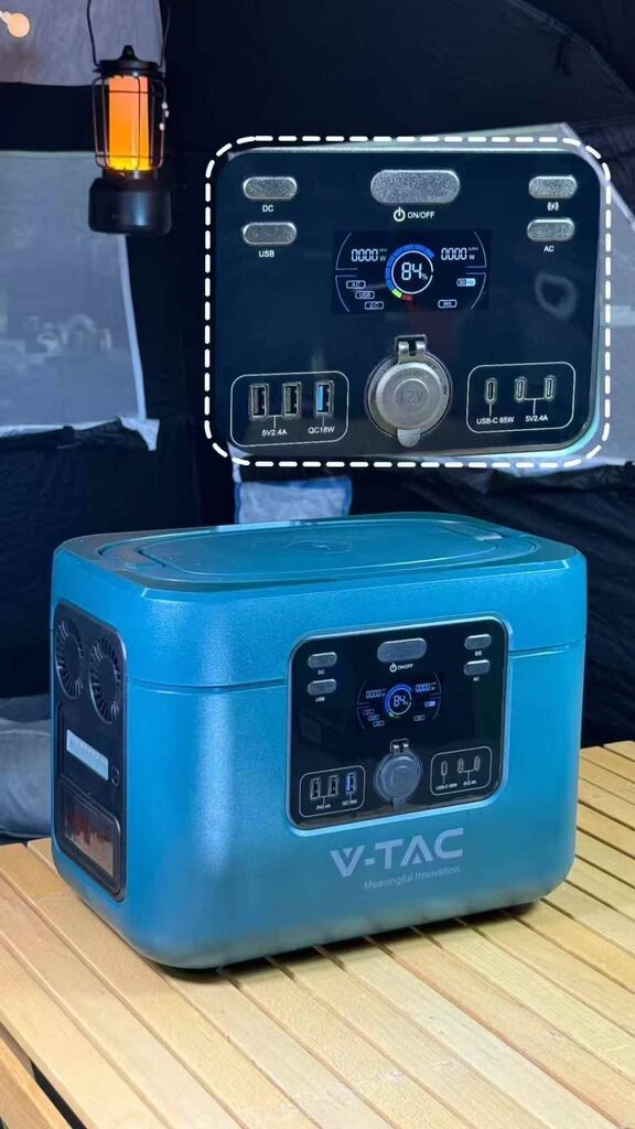  Trạm sạc V-TAC VT-1001 – 1000W, dung lượng 1050Wh ( 328.300mAh ) - Ảnh 8
